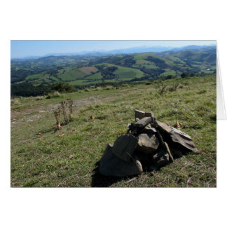 View of the Pyrenees Card