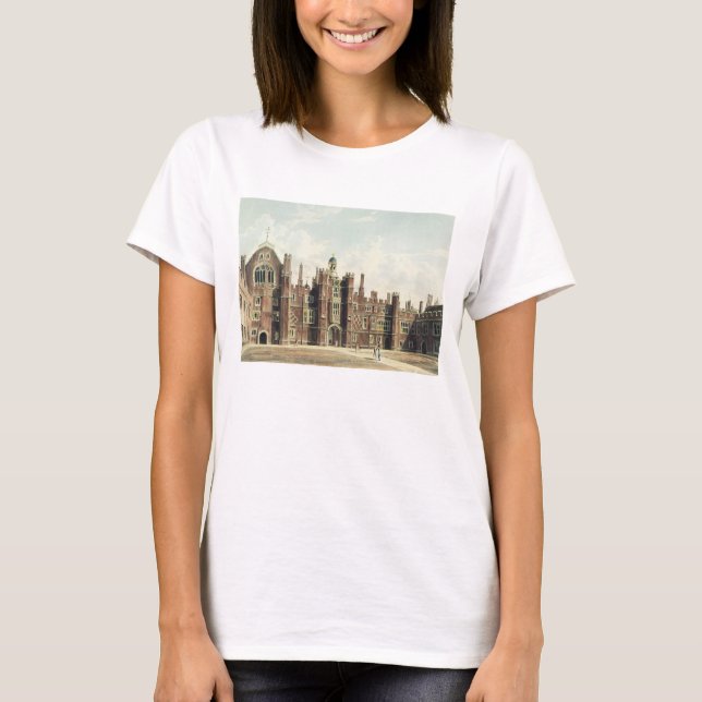 View of the Quadrangle at Hampton Court Palace fro T-Shirt (Front)