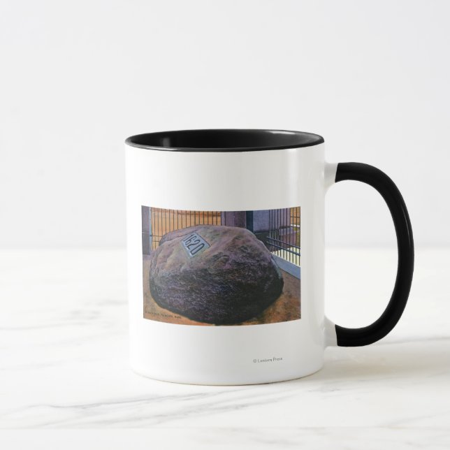 View of the Real Plymouth Rock Mug (Right)