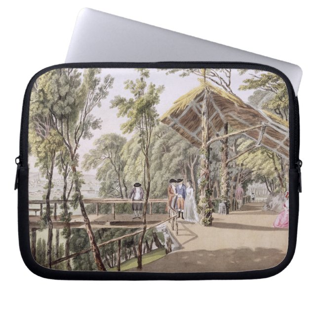 View of the Reisenberg Gardens near the city of Vi Laptop Sleeve (Front)