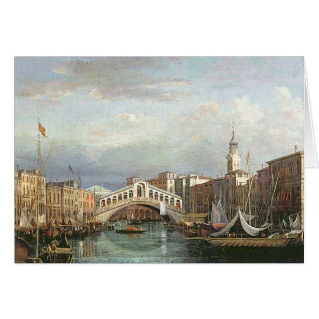 View of the Rialto Bridge in Venice (Front Horizontal)