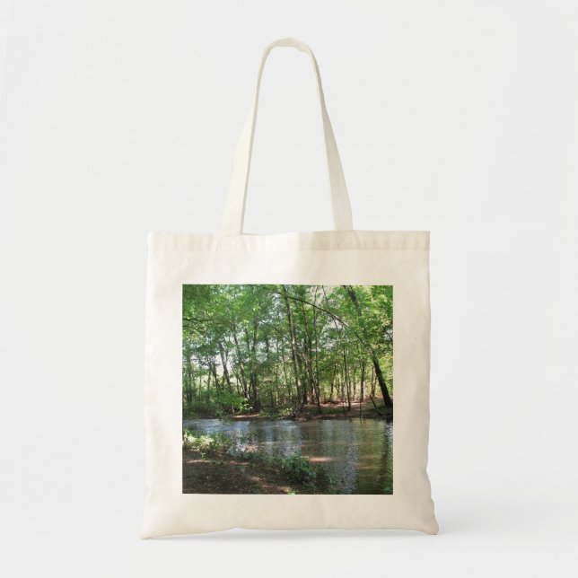 View of the River Tote Bag (Front)
