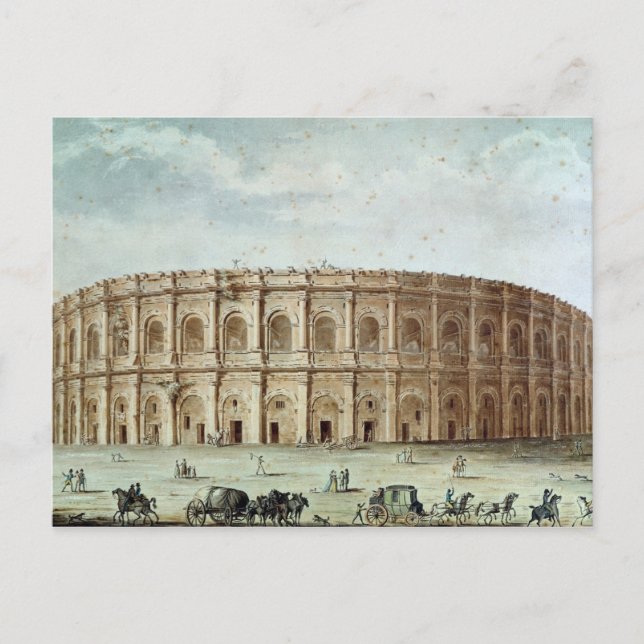 View of the Roman Amphitheatre Postcard (Front)