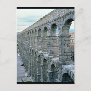 View of the Roman Aqueduct probably dating Postcard