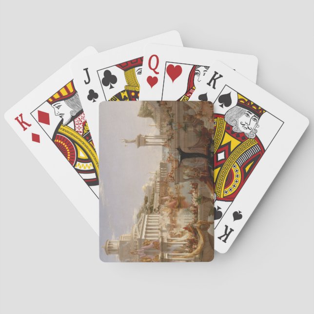 View of the Roman Empire (Consummation of Empire) Playing Cards (Back)