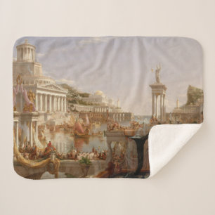View of the Roman Empire (Consummation of Empire) Sherpa Blanket