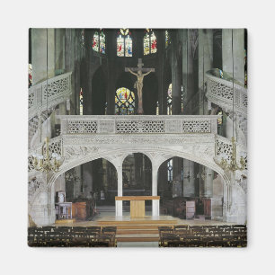 View of the rood-screen, built in 1525-35 magnet
