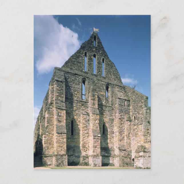 View of the ruins postcard (Front)