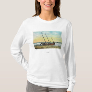 View of the Rum Runner Ship Ashore T-Shirt