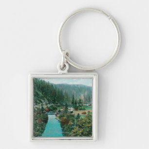 View of the Sacramento River Canyon on SP Key Ring