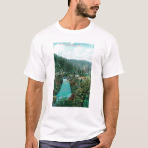 View of the Sacramento River Canyon on SP T-Shirt