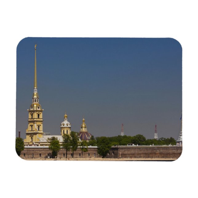 View of the Saints Peter and Paul Cathedral 2 Magnet (Horizontal)