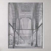 View of the Sanctuary of the Mosque of Moyed, plat