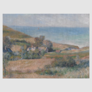 View of the Seacoast near Wargemont, August Renoir Tissue Paper