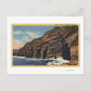 View of the Seven Caves Postcard