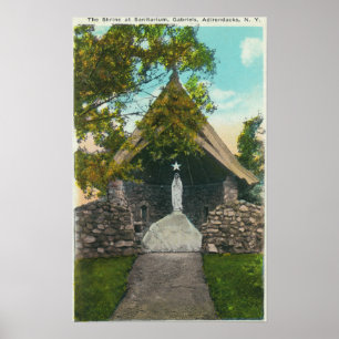 View of the Shrine at Sanitorium in Gabriels Poster
