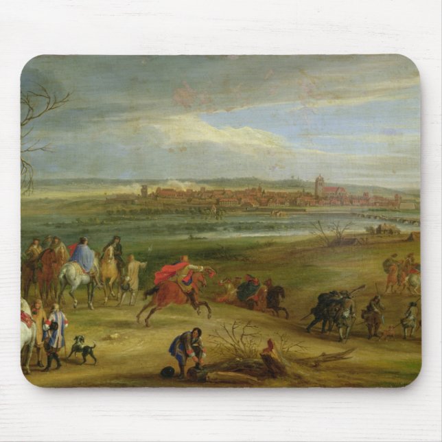 View of the Siege of Dole Mouse Pad (Front)