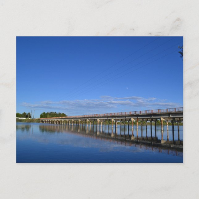 View of the Snake River  Postcard (Front)