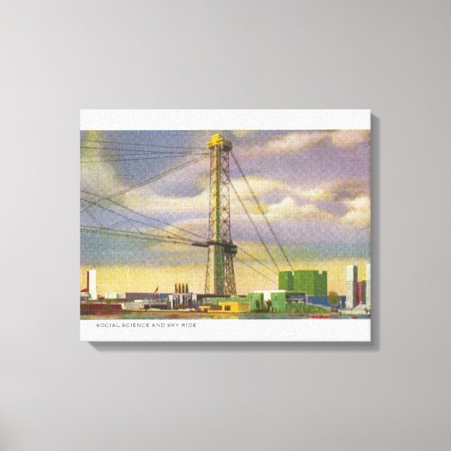 View of the Social Science and Sky Ride Canvas Print (Front)