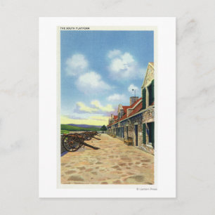 View of the South Platform Postcard