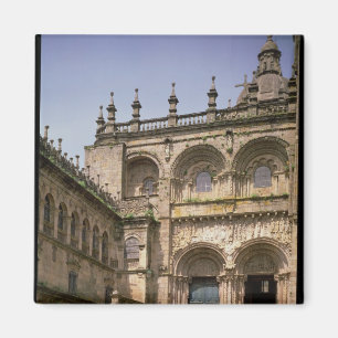 View of the south transept portal begun c.1100 magnet