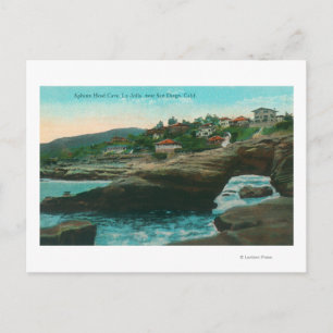 View of the Sphinx Head CaveLa Jolla, CA Postcard