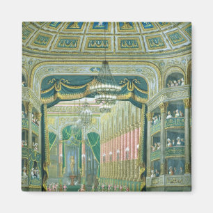 View of the Stage of the Paris Opera Magnet