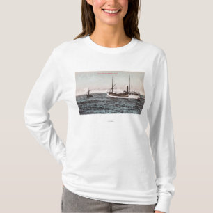 View of the Steamer ElizabethBandon, OR T-Shirt