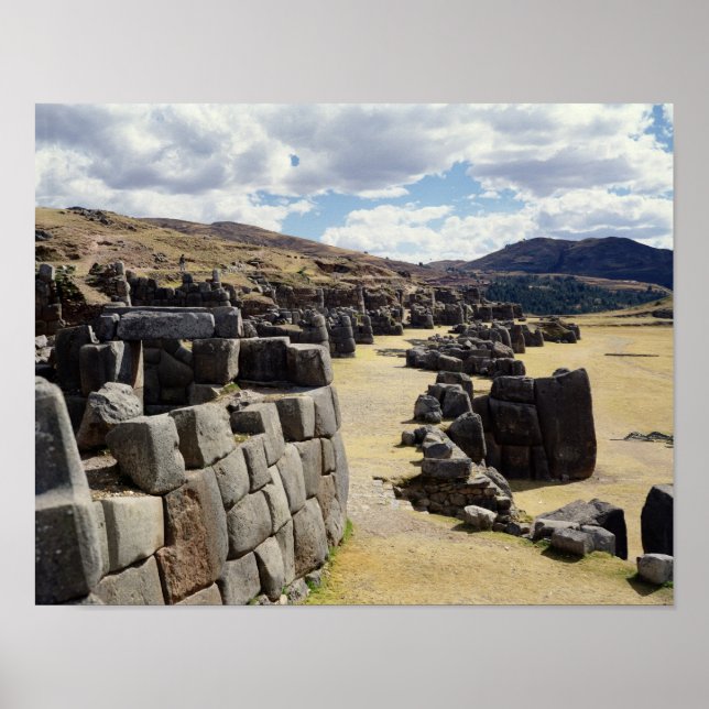 View of the stone walls poster (Front)