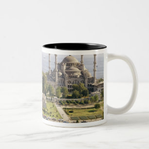 View of the Sultan Ahmet Camii  built 1609-16 Two-Tone Coffee Mug