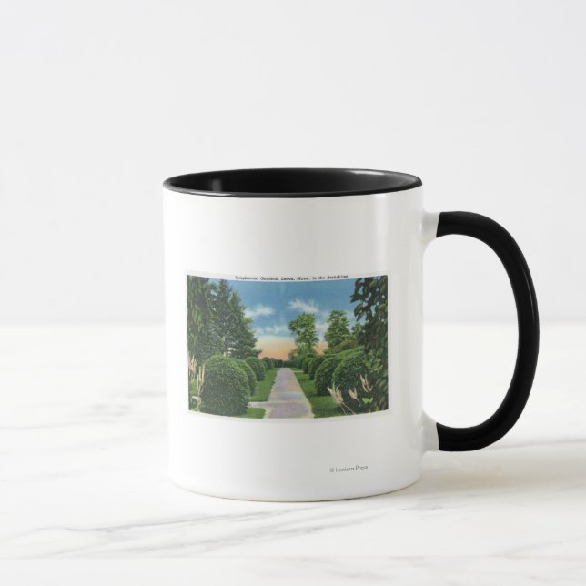 View of the Tanglewood Gardens # 2 Mug (Right)