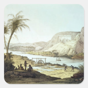 View of the Temples Square Sticker