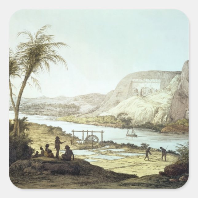 View of the Temples Square Sticker (Front)