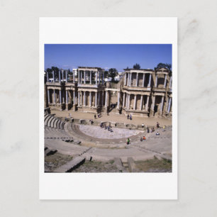 View of the theatre, begun 24 BC (photo) 4 Postcard