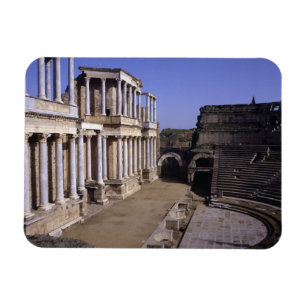 View of the theatre, begun 24 BC (photo) Magnet