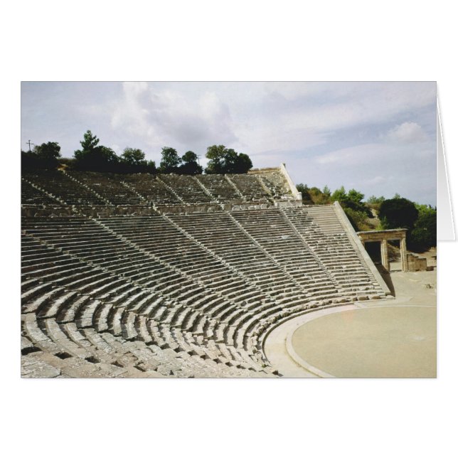 View of the theatre, c.360 BC (Front Horizontal)