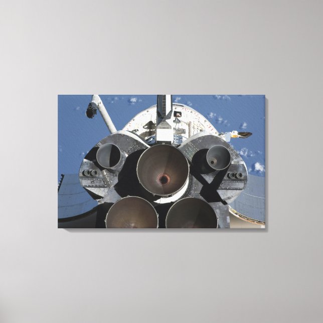 View of the three main engines canvas print (Front)