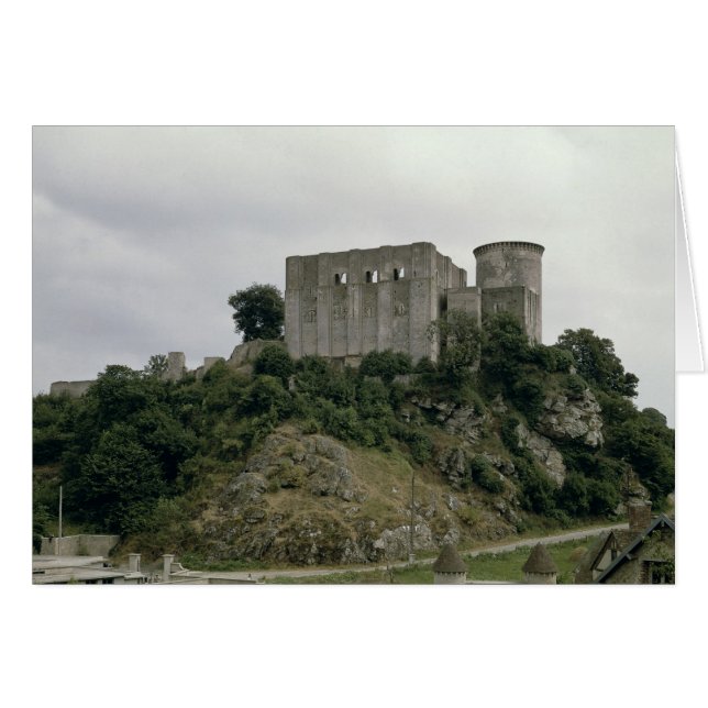 View of the Tour de Talbot and keep of the (Front Horizontal)