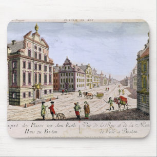 View of the Town Hall, Boston Mouse Pad