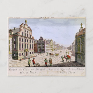 View of the Town Hall, Boston Postcard