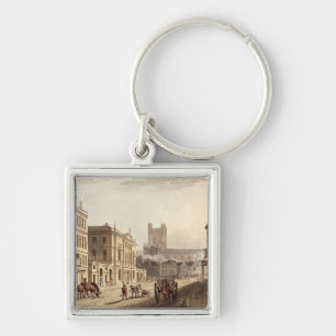 View of the Town Hall, Market and Abbey Church, fr Key Ring