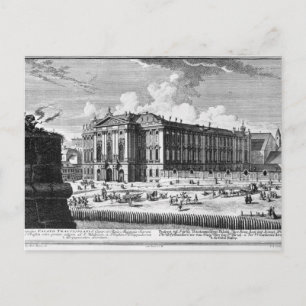 View of the Trautson Palace built for Count Postcard