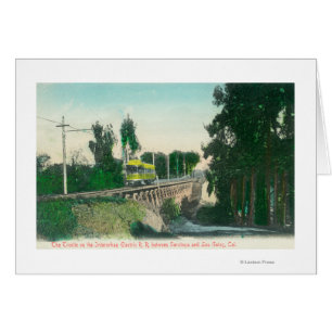 View of the Trestle on the Interurban Railway