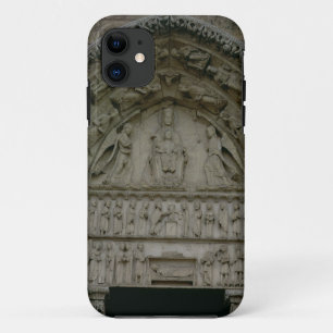 View of the tympanum depicting the Madonna and Chi iPhone 11 Case