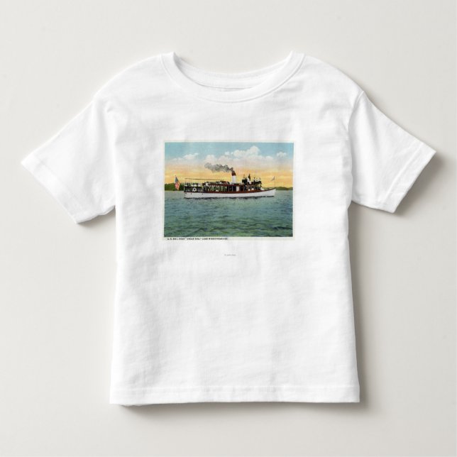 View of the US Mail Boat Uncle Sam Toddler T-Shirt (Front)
