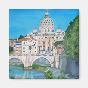 View of the Vatican City Magnet
