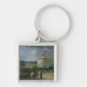 View of the Villa Medici, Rome, 1813 Key Ring