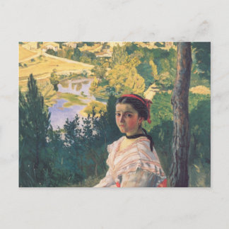 View of the Village, Frederick Bazille Postcard