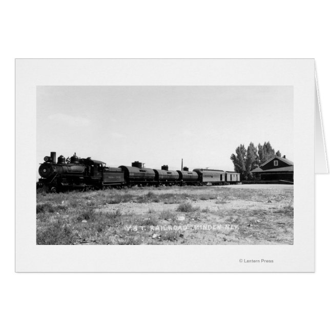 View of the Virginia & Truckee Railroad Train (Front Horizontal)