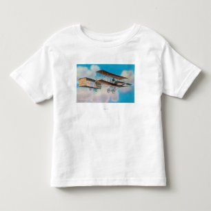View of the Voisin BiplaneFrance Toddler T-Shirt